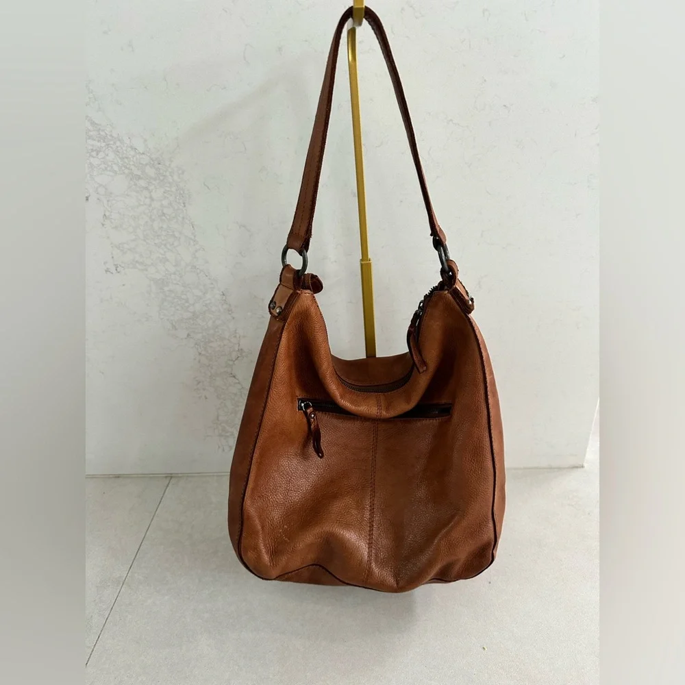 VILENCIA HOLLAND STYLE WOVEN 100% LEATHER BAG